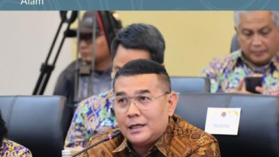 Wamen Ossy Sampaikan Peran Tata Ruang Berbasis Disaster Risk Reduction untuk Hadapi Potensi dan Kerugian Akibat Bencana Alam