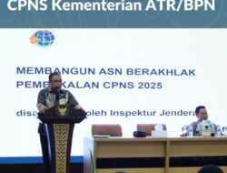 Jaga Kedaulatan Negara, Irjen Bangun Rasa Kebanggaan CPNS Kementerian ATR/BPN