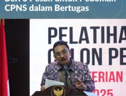 Tutup Latsar Gelombang 1 Tahun 2025, Sekjen Kementerian ATR/BPN Beri 3 Pesan untuk Pedoman CPNS dalam Bertugas