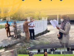 Panitia Ajudikasi PTSL Lakukan Pemeriksaan Lapang Aset Jalan Pemda di Nagari Pagaruyung