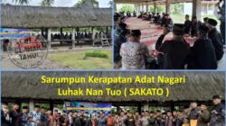 Silaturahmi Ketua KAN se- Kabupaten Tanah Datar Lahirkan Kesepakatan Membentuk Organisasi Sarumpun Kerapatan Adat Nagari Luhak Nan Tuo (SAKATO)