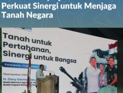 Jadi Pembicara dalam Apel Dansatkowil, Wamen Ossy Ajak TNI AD Perkuat Sinergi untuk Menjaga Tanah Negara