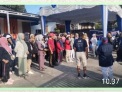 Acara Gerak Jalan Sehat dalam Rangka HUT Partai Nasdem ke 14 di Tanah Datar Sukses