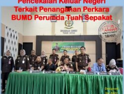 Kejari Tanah Datar Cekal Pejabat Terkait Kasus Perumda Tuah Sepakat, Kerugian Rp2.4 Milyar, Siapa Saja Yang Terlibat?