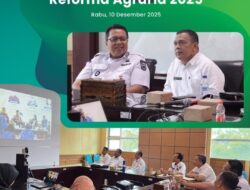 Kantor Pertanahan Tanah Datar Ikuti Rakornas Reforma Agraria 2025 Secara Daring Bersama Wakil Bupati