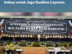 24 Satker ATR/BPN Terima Predikat WBK, Menteri Nusron Beri Apresiasi dan Imbau untuk Jaga Kualitas Layanan