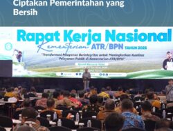 Transformasi Layanan Berintegritas Jadi Tema Rakernas Kementerian ATR/BPN 2025, Wamen Hukum: Salah Satu Kunci Ciptakan Pemerintahan yang Bersih