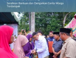 Wamen Ossy Terjun ke Lokasi Bencana Sumut, Serahkan Bantuan dan Dengarkan Cerita Warga Terdampak