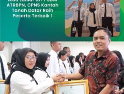 Ikuti Latsar di PPSDM ATRBPN, CPNS Kantah Tanah Datar Raih Peserta Terbaik 1