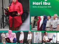 Peringati Hari Ibu ke-97, Kantor Pertanahan Kabupaten Tanah Datar Gelar Upacara di Halaman Kantor