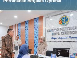 Tinjau Kantor Pertanahan Kota Cirebon, Wamen Ossy Pastikan Layanan Pertanahan Berjalan Optimal