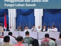 Rakor dengan Kepala Daerah Se-Jawa Barat, Menteri Nusron Ungkap Skema Penggantian dan Sanksi Alih Fungsi Lahan Sawah