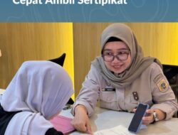 Manfaatkan Libur Nataru, Masyarakat Dapatkan Layanan Cepat Ambil Sertipikat