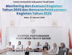 Kantor Pertanahan Kabupaten Tanah Datar Ikuti Mone Kegiatan th 2025 dan RKT 2026