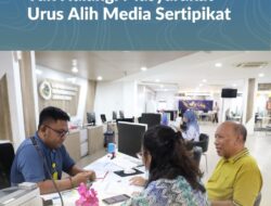 Libur Tahun Baru Tak Halangi Masyarakat Urus Alih Media Sertipikat