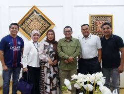 Bertemu Marsekal Muda TNI Novla Mirsyah, Bupati Eka Putra: Ini Wujud Nyata Komitmen Bersama Membangun Daerah