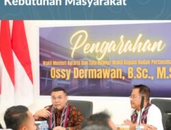 Pesan Wamen Ossy ke Jajaran Kantor Pertanahan Kabupaten Mempawah: Tingkatkan Layanan Sesuai Kebutuhan Masyarakat