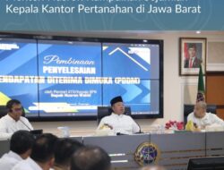 Dengar Langsung Persoalan Layanan di Lapangan, Menteri Nusron Kumpulkan Sejumlah Kepala Kantor Pertanahan di Jawa Barat