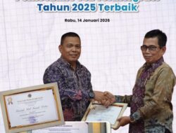 Kantor Pertanahan Kabupaten Tanah Datar Raih Penghargaan Peringkat III Pemetaan PTSL Terintegrasi Terbaik Tahun 2025