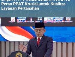 Pengangkatan Sumpah MPPP dan MPPW, Dirjen PHPT Kementerian ATR/BPN: Peran PPAT Krusial untuk Kualitas Layanan Pertanahan