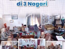 Kantor Pertanahan Kabupaten Tanah Datar Lakukan Koordinasi Awal Proyeksi SHAT di Sejumlah Nagari