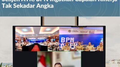 Buka Rakerda Kanwil BPN Provinsi Aceh, Sekjen ATR/BPN Ingatkan Capaian Kinerja Tak Sekadar Angka