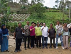 Bupati Eka Putra Tinjau Jalan Usaha Tani Dusun Bayua