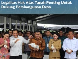 Di Momen Peringatan Hari Desa Nasional Tahun 2026, Wamen Ossy: Legalitas Hak Atas Tanah Penting untuk Dukung Pembangunan Desa