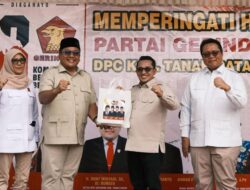 HUT Gerindra Ke-18, Bupati Eka Putra Komitmen Partai Perjuangkan Aspirasi Rakyat