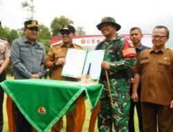 TMMD ke-127 Digelar di Pagaruyung, Bupati Eka Putra Harapkan Manfaat Berkelanjutan
