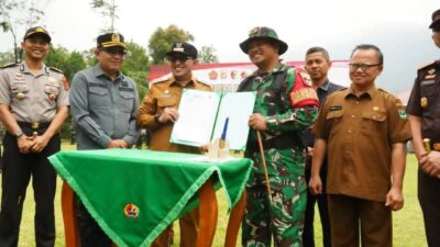 TMMD ke-127 Digelar di Pagaruyung, Bupati Eka Putra Harapkan Manfaat Berkelanjutan