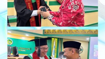 Kakankemenag Kota Payakumbuh DR. H. Hendri Yazid, M.Pd Raih Gelar Doktor