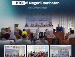 Kantor Pertanahan Kabupaten Tanah Datar Lakukan Penyuluhan PTSL di Rambatan