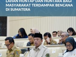 Kementerian ATR/BPN Pastikan Kesiapan Lahan Huntap dan Huntara bagi Masyarakat Terdampak Bencana di Sumatera