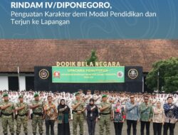 Taruna/i STPN 2026 Ikuti Latsardis di Rindam IV/Diponegoro, Penguatan Karakter demi Modal Pendidikan dan Terjun ke Lapangan