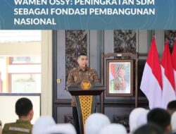 KKN Pertanahan Sejalan dengan Arahan Presiden Prabowo, Wamen Ossy: Peningkatan SDM sebagai Fondasi Pembangunan Nasional