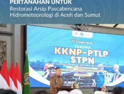 Dilepas oleh Wamen Ossy, 30 Taruna/i STPN ikuti KKN Pertanahan untuk Restorasi Arsip Pascabencana Hidrometeorologi di Aceh dan Sumut