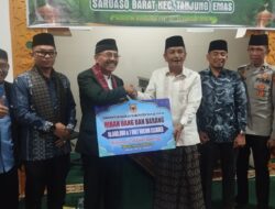 Tim Ramadan XX Kab. Tanah Datar Kunjungi Masjid Nurul Ikhlas Saruaso