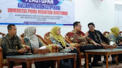 Masa KKN Mahasiswa UPN Bukittinggi Berakhir, Wabup Ahmad Fadly Sampaikan Terima Kasih