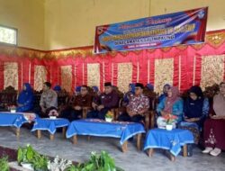 Camat Salimpaung Hadiri Sertijab Kepala UPT TK/SD/SMP Se Kecamatan Salimpaung di Gedung Lareh Nan Tobang Tabek Patah