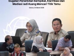 Kantor Pertanahan Kabupaten Tanah Datar Laksanakan Mediasi dan Klarifikasi Keberatan atas Penerbitan Sertifikat