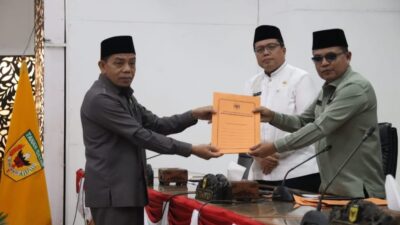 DPRD Tanah Datar Setujui Tiga Ranperda Pada Rapat Paripurna