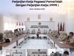 Kantor Pertanahan Kab. Tanah Datar Laksanakan Penandatanganan Adendum Kontrak Kerja PPPK