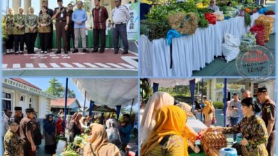 Kejaksaan Negeri Tanah Datar Sukses Laksanakan Pasar Murah