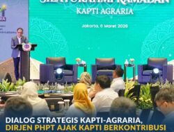 Dialog Strategis KAPTI-AGRARIA, Dirjen PHPT Ajak KAPTI Berkontribusi dalam Penguatan Regulasi Pertanahan