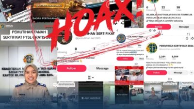 Kementerian ATR/BPN Tegaskan Tidak Ada Program Pemutihan Sertipikat Tanah