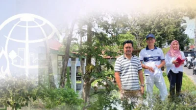 Petugas Kantor BPN Tanah Datar Lakukan Pemeriksaan Ulang Tanah di Balai Labuah Ateh, Limokaum