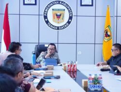 Bupati Eka Putra Pimpin Rapat Bersama OPD, Pastikan Usulan Dana TKD untuk Pemulihan Pascabencana Terakomodir