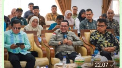 Entry Meeting dengan BPK RI, Bupati Eka Putra Tekankan Beberapa Hal Penting kepada Seluruh OPD