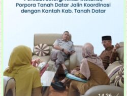 Kepala Kantor Pertanahan Kabupaten Tanah Datar Terima Kunjungan Koordinasi dari Kepala Dinas Pariwisata